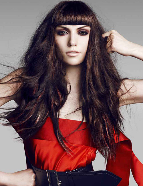Hair style - long hair
