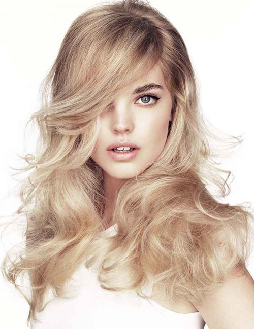 Hair style - long hair - blonde